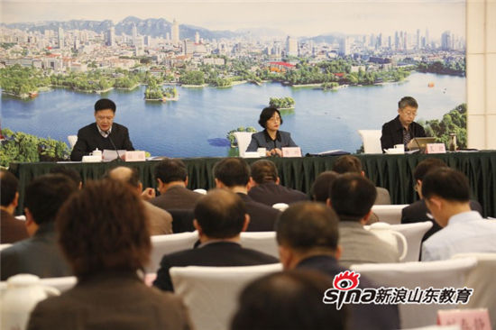 haobo.com校长常翠鸣在民办高校党委书记选派工作动员部署会上作表态发言